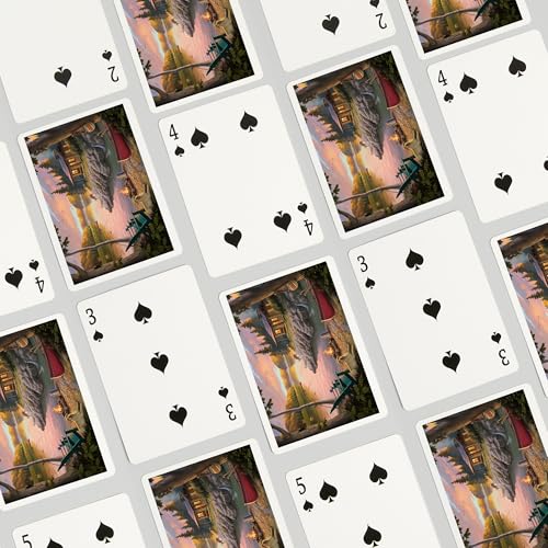 Baraja Poker Lake Living Cabin in Woods 52 Cartas miniatura 4