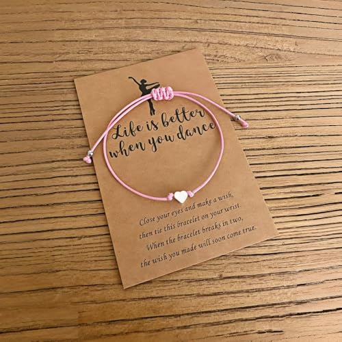 Image of Lemua Dance Bracelet Gifts Ballet Bracelet Jewelry for Granddaughter Daughter Niece