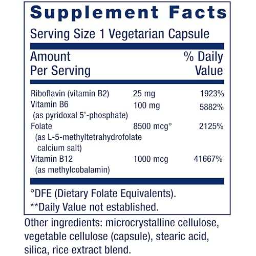 Life Extension Homocysteine Resist Vegetarian Capsules, 60 Count - image 2