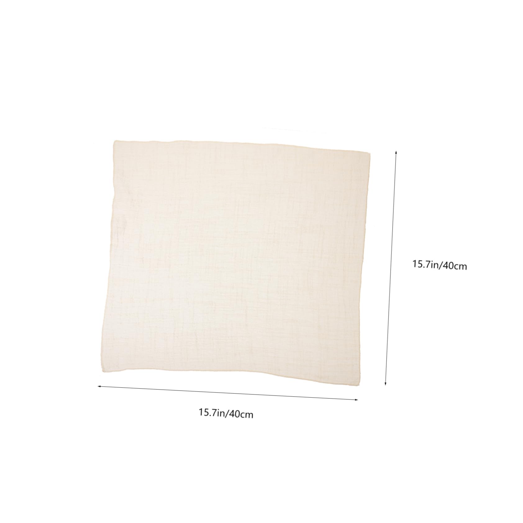 Tovaglioli in Cotone e Lino Beige 10 Pezzi per Cena e Tavola | Morbidi e Lavabili, per Matrimoni e Riunioni Familiari, Formato 16, 5x16, 5 Pollici