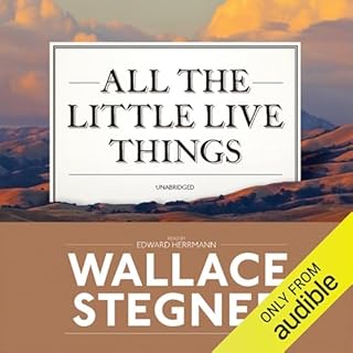 All the Little Live Things Audiolibro Por Wallace Stegner arte de portada