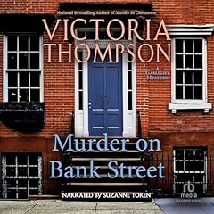 Murder on Bank Street Audiolibro Por Victoria Thompson arte de portada