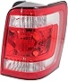 Evan-Fischer Tail Light Lens and Housing Compatible with 2008-2012 Ford Escape Passenger Side