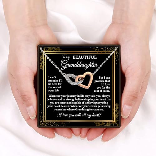 Granddaughter Necklace - Gift From Grandma & Grandpa for Birthday or Christmas2