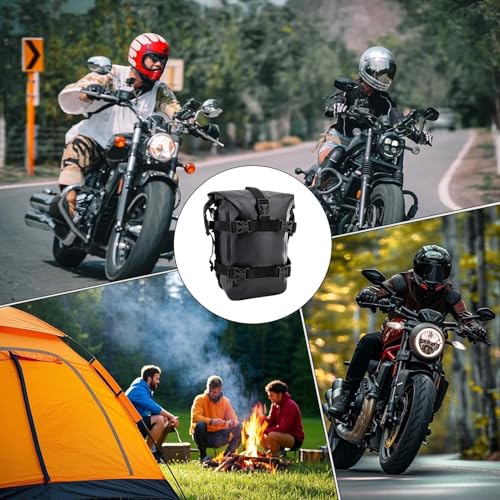 Solución impermeable y amplia para equipaje de moto 5