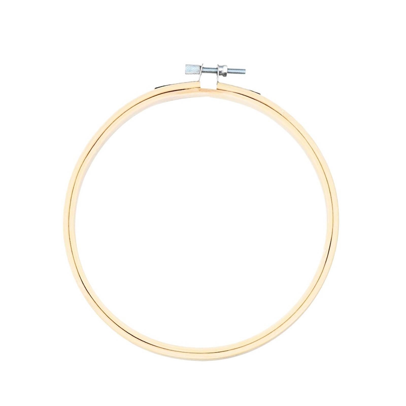 CQAHDSEVF Embroidery Hoop Circle, Mini Embroidery Hoops Set 8-30cm Bamboo Cross Stitch Frame Ring DIY(15cm-6 inch)