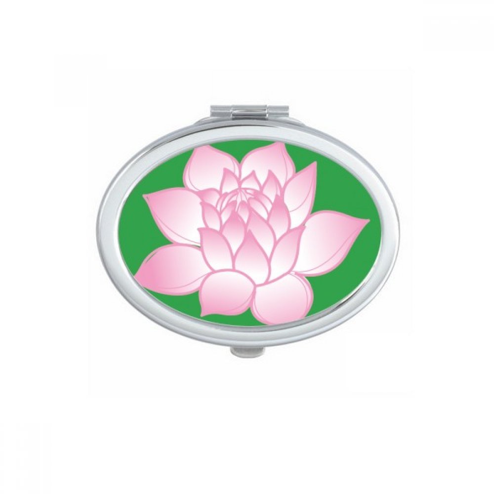 Miroir de poche portable contre les imprévus - miroir compact ovale pour retouches faciles