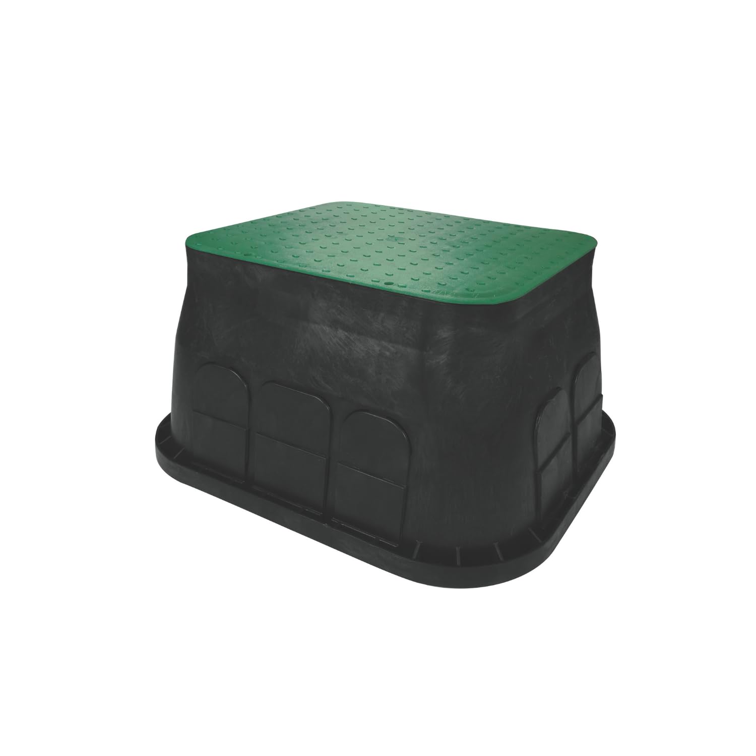 Arqueta para riego de huerto y jardín contenedor rectangular ligero de 40x50 cm