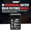 Casil 6 Volt 4.5 Amp Rechargeable Battery, Replace for EXP645, ML4-6, SLA0905, Ritar RT645, Jiming JM-6M4.5AC