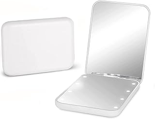 Kintion - Espejo de bolsillo, 1X/3X de aument...