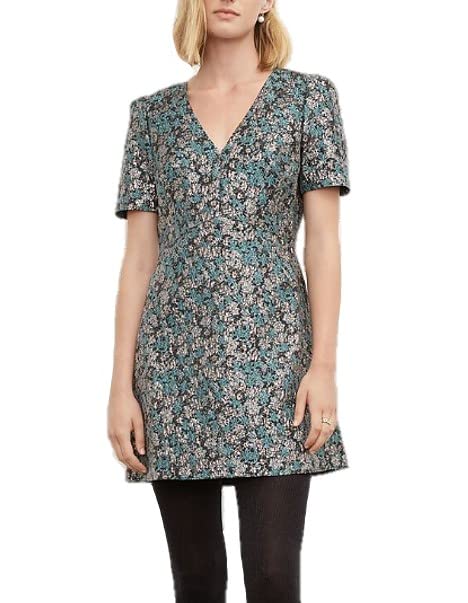 CLUB MONACO Womens Apparel Brocade MINI Dress Blue Multi 2 at Amazon  Women's Clothing store
