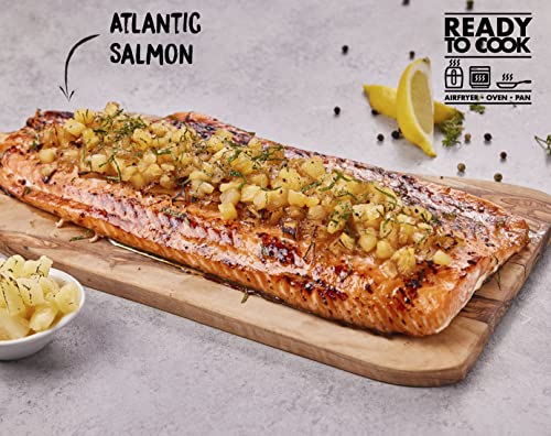 Mowi Essential Atlantic Salmon Side 30 Oz, Fresh Never Frozen #TOP2