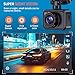 E-YEEGER Dash Cam Front and Rear, 2.5K Dual Dash Camera for Cars, 2560P Mini Car Camera, 2 inch IPS Screen, 32GB Card Included, WDR Night Vision, 24 Hours Parking Monitor, G-Sensor, Support 256 GB Max