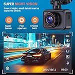 Dash Cam Front and Rear, 2.5K Dual Dash Camera for Cars, 2560P Mini Car Camera, 2 inch IPS Screen, 32GB Card Included, WDR Night Vision, 24 Hours Parking Monitor, G-Sensor, Support 256 GB Max - Image 4