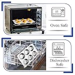 TeamFar Muffin Pan, 6 Cup Muffin Pan for Baking, Cupcake Pan Muffin Tin - Image 5