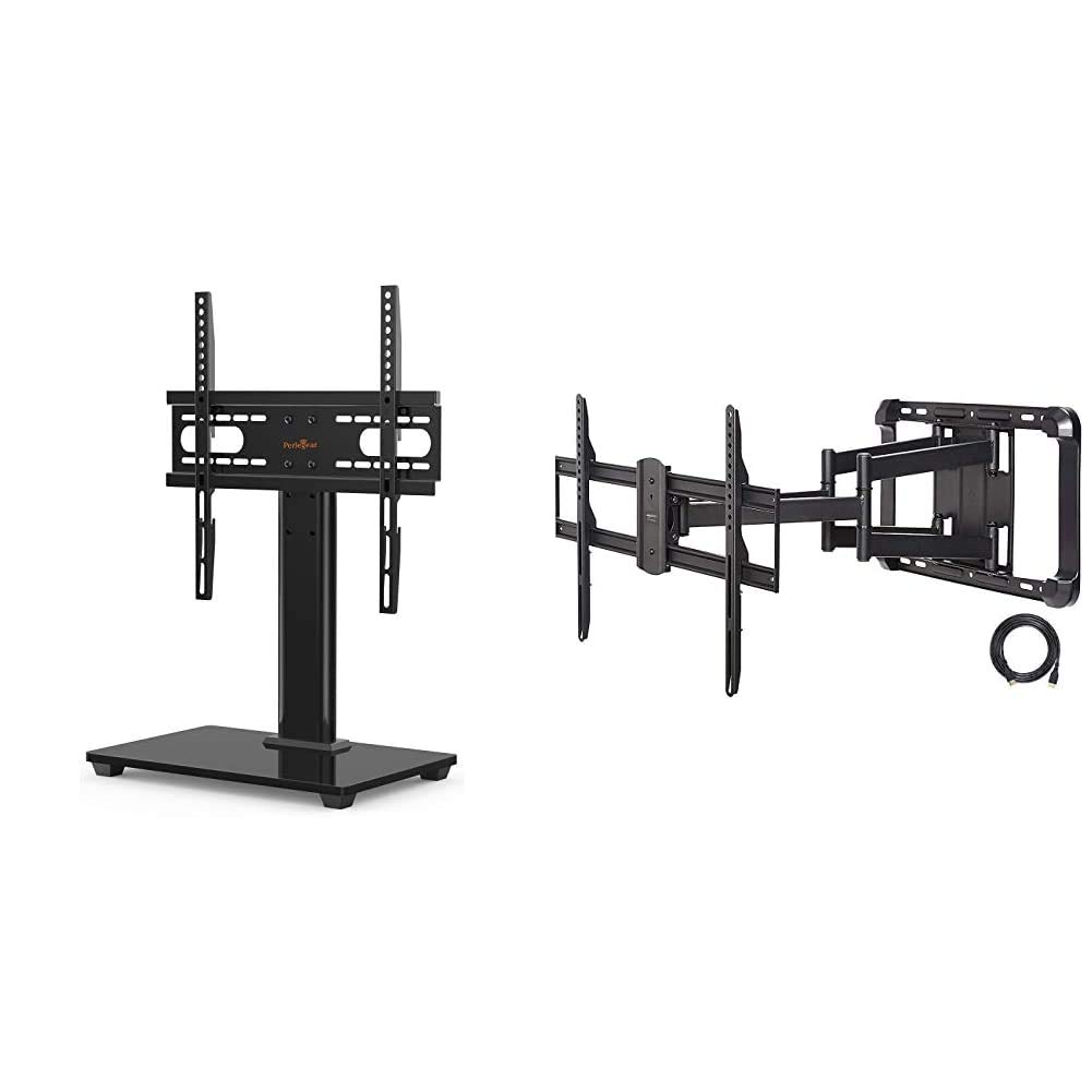 Buy Perlegear Table Top TV Stand for 3755 Inch LCD/LED TVsSecurely