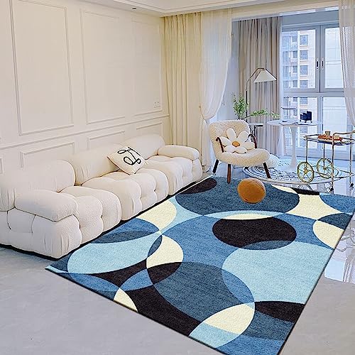 Tapis de salon grand format parfait pour créer un coin jeu bébé cosy