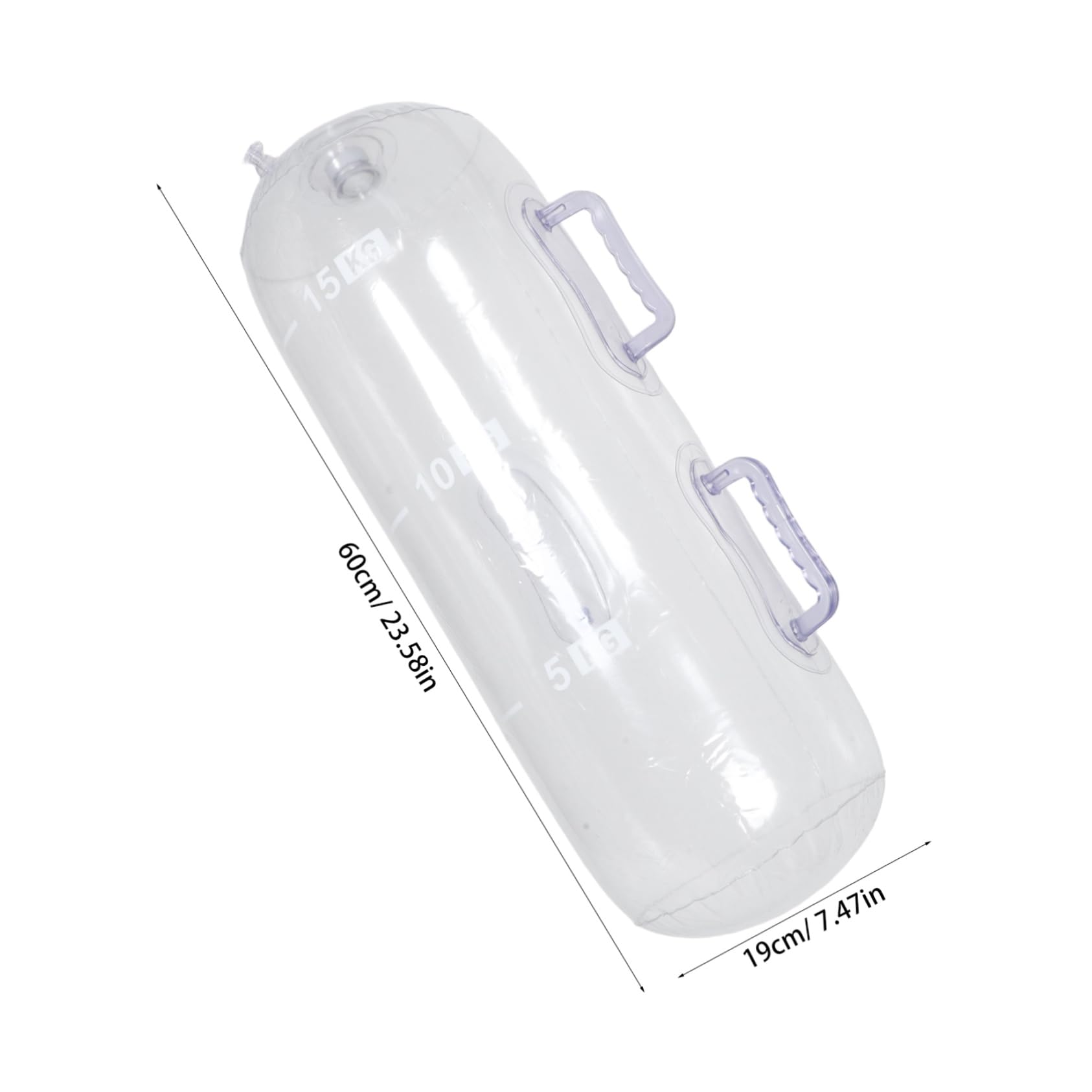 FOYTOKI Water-filled Fitness Water Bag Home Gym Strength Trainer Adjustable Weight Core Workout Balance Exercises Portable Fitness Bag