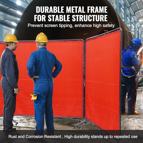VEVOR 6' x 6' Welding Protection Screen