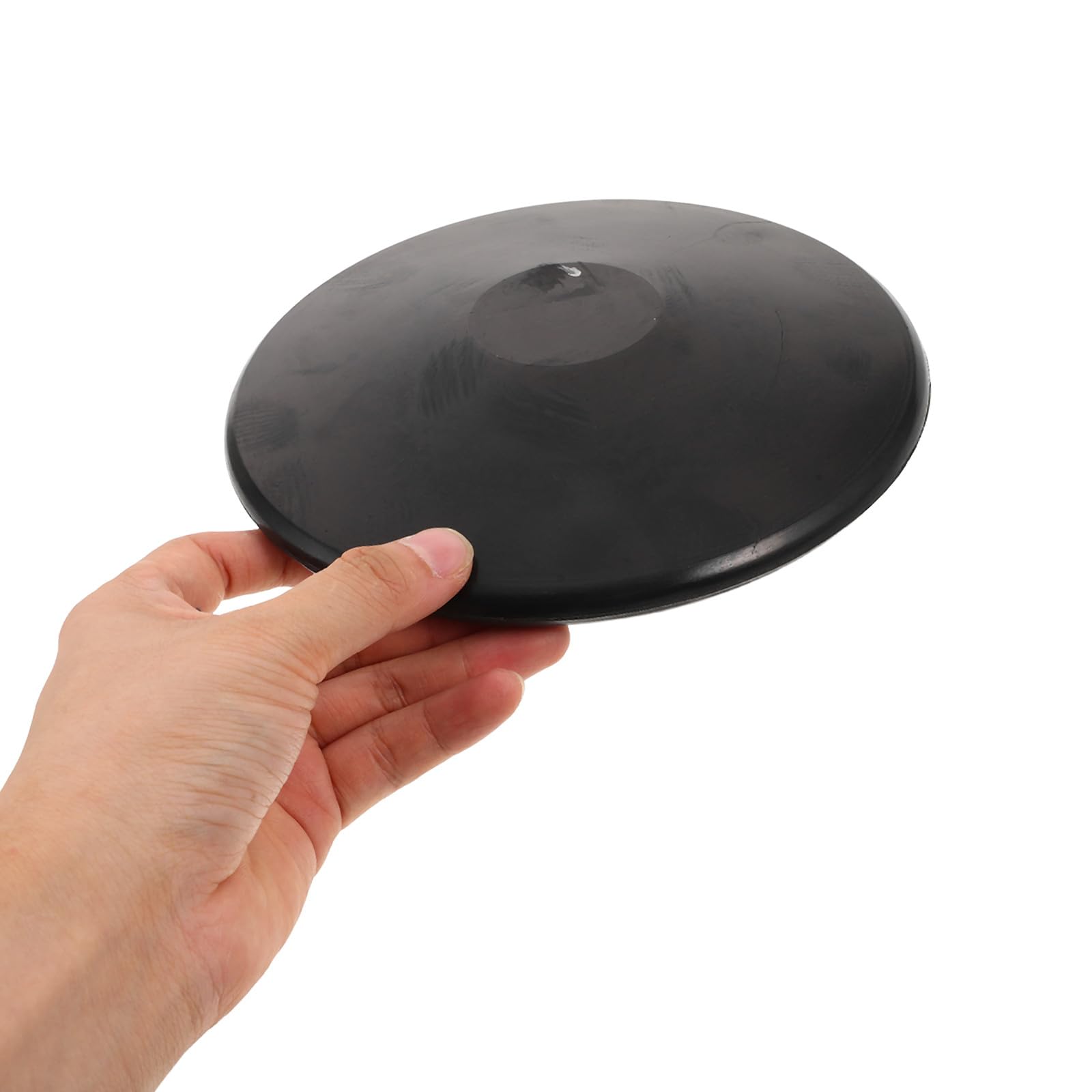 TOYANDONA Disco de Goma para Silencioso Acabado Antideslizante, Peso 1kg, Adecuado para Entrenamiento en Deportes Escolares y Gimnasios
