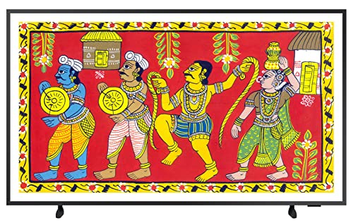 41% OFF on Samsung 139 cm (55 inches) The Frame Series 4K Ultra HD Smart QLED TV QA55LS03BAKLXL (Black)