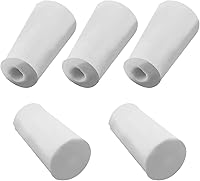 Vista 16 de Bettomshin 5 tapones de silicona cónicos Carboy de 15-19mm/0.59"-0.75", adecuados para orificios de 18mm/0.71" de diámetro, para cerveza casera