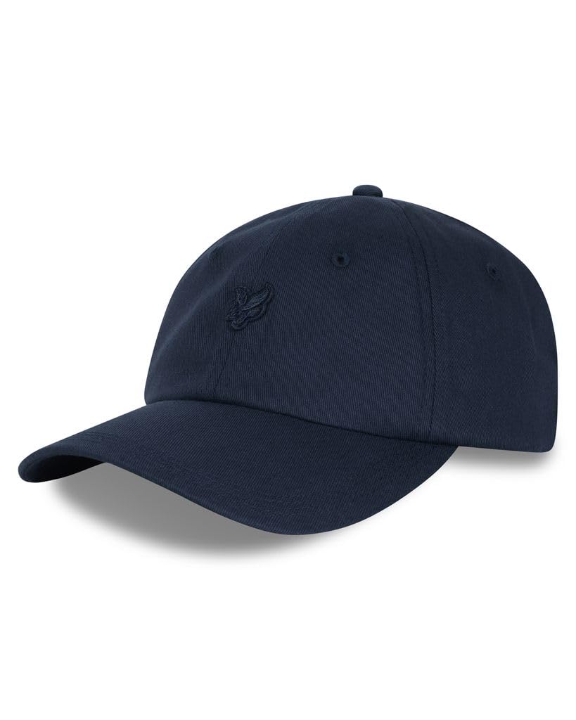 Lyle & Scott Men's Dark Navy Tonal Eagle Baseball Cap - One Size