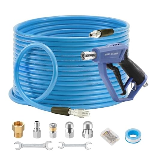 High-Pressure Sewer Jetter Kit for Clean Drains