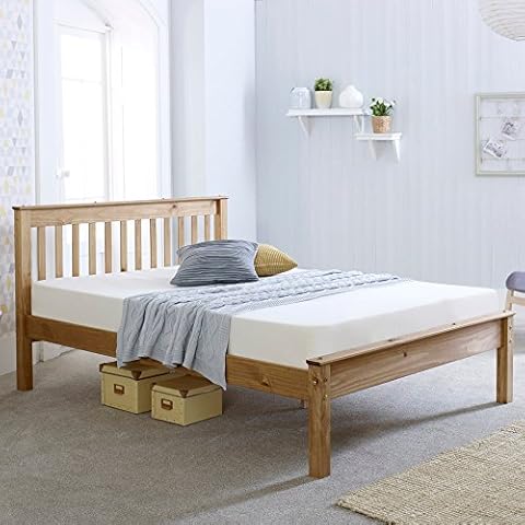 Happy Beds Chester Solid Waxed Pine Bed Frame Cover