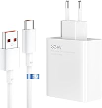33W Chargeur Turbo pour Xiaomi Redmi Note 13/12/11/11S/9/10/11 Pro/12 Pro/13 Pro,Xiaomi 10T/11 Lite/10/10 Lite/10T Lite/11,POCO X6/X3/F3/X5/M5/F2 Pro.Chargeur Rapide et Cable 2M