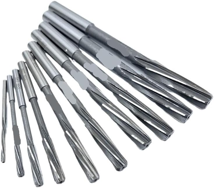 HSS Spiral Flute Machine Reamer H7 D3mm-D20mm CNC Tool Precise Cutting for Metal Steel Aluminum Hole Expansion Drill(18mm)