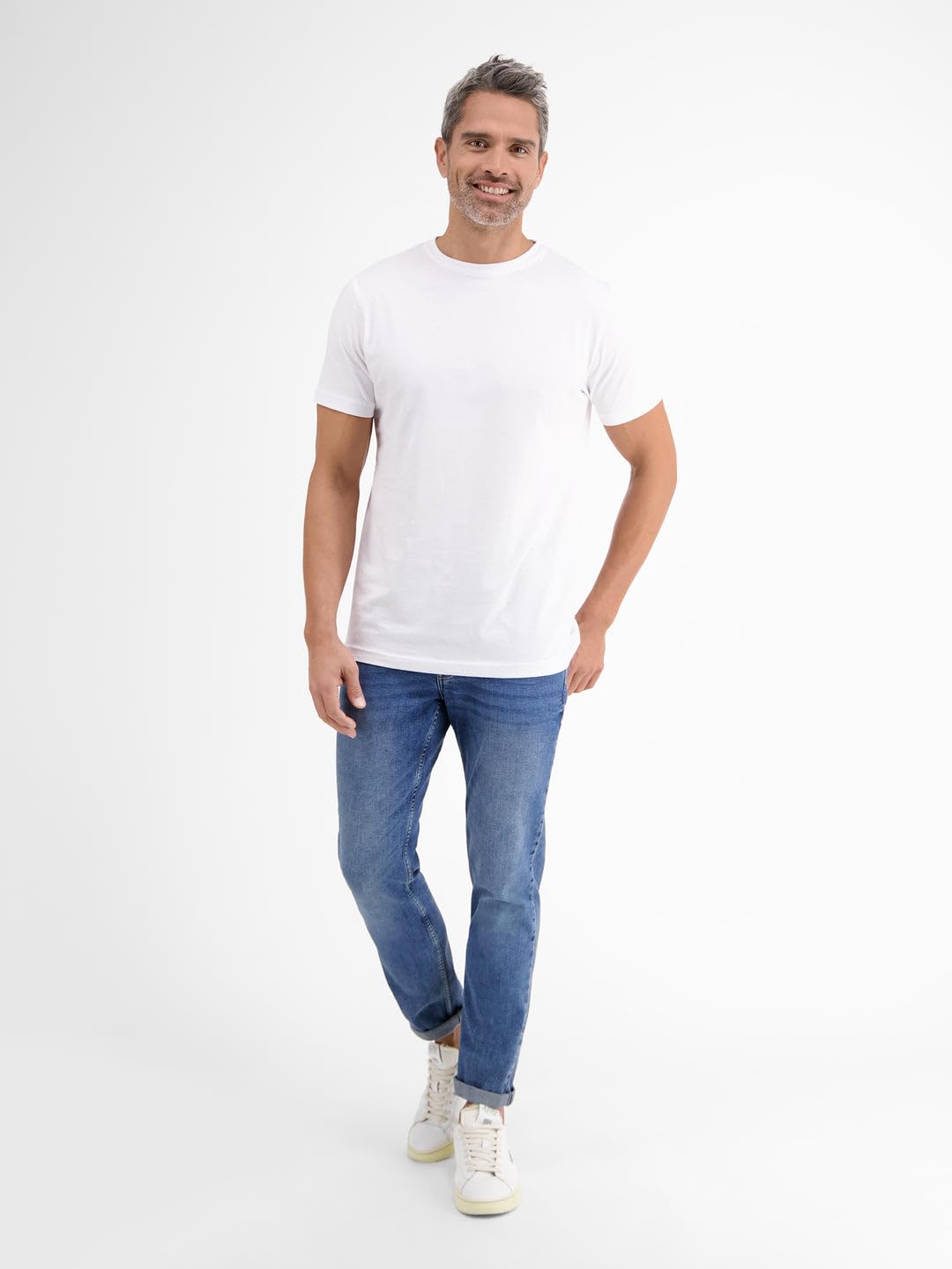 LERROS Herren T-Shirts mit Rundhalsausschnitt