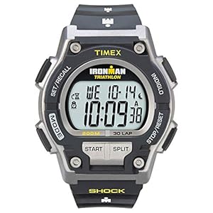 Timex Ironman Men's Original Shock 42mm Digital Black Resin Strap Watch T5K195