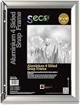 SECO Snap Frame Front Load Easy Open Poster Frame 11 X 14-Inch, Silver Anodized Frame (Sn1144)