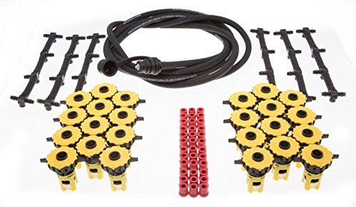 golf cart battery caps - Flow-Rite Pro Fill 48V Golf Cart Universal Battery Watering System w/Hand Pump