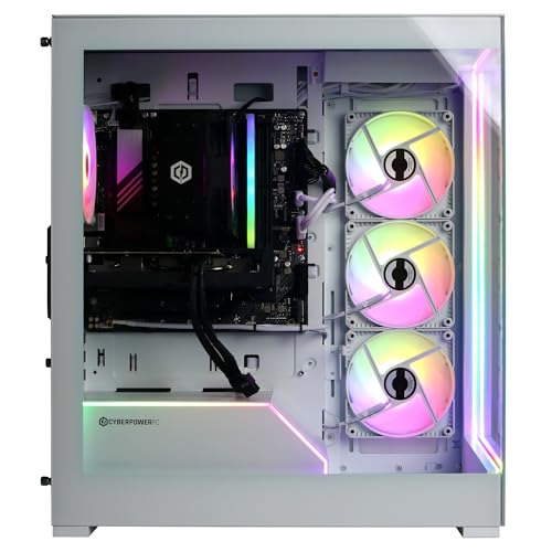 Image of CyberPowerPC Gamer Xtreme VR Gaming PC, Intel Core Ultra 5 225F 3.3GHz, GeForce RTX 5060 8GB, 16GB DDR5, 2TB PCIe 4.0 SSD, WiFi Ready & Windows 11 Home (GXiVR8060A37)