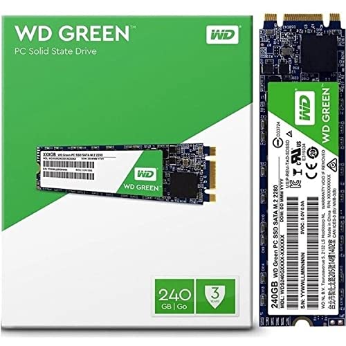 Western Digital Green 240 GB Internal SSD M.2 SATA, Green-Performance