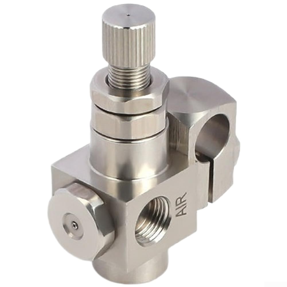 Buse de pulvérisation d'air en acier inoxydable double tête durable