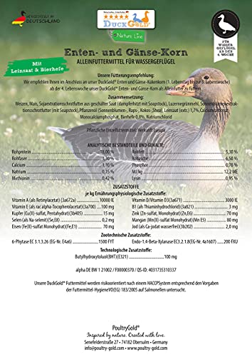 Entenfutter WachtelGold DuckGold Enten- und Gänsekorn 10 kg