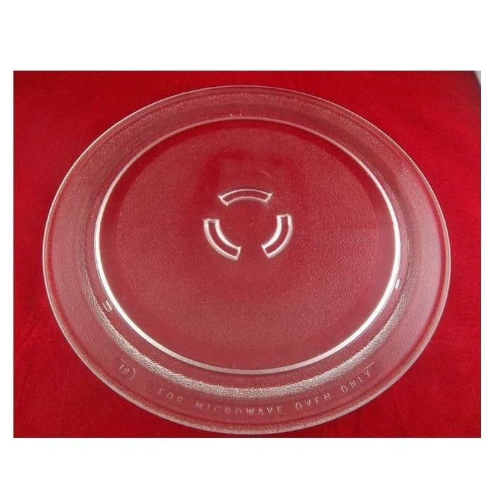 Microwave Oven Glass Turntable Coupler Plate Compatible with Whirlpool (Magicook 27C Crisp/Sharp - Size : 11" Approx.
