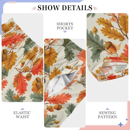 Pfrewn Pajama Pants Autumn Lounge Pants Soft Pajama Bottoms with Pockets4