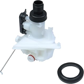 31705 RV Toilet Water Valve Kit Upgraded Crack and Leak Proof Design RV Toilet Accessories Compatible with Thetford Aqua-Magic V High and Low Model Toilets