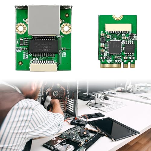 QINGFAN Tarjeta de Red Ethernet 2.5Gbps con Chipset I226 para Uso Industrial miniatura 4