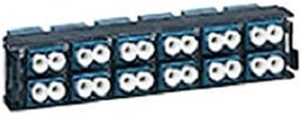 Acoplador LCS-LC Duplex HD 24 Fibra Mono para rack de datos