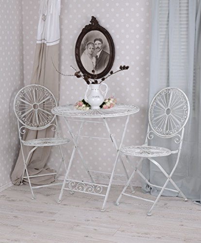 Palazzo Int Gartentisch Shabby Chic Garten Tisch Eisen Weiss Eisentisch Tischverkauf Trends More