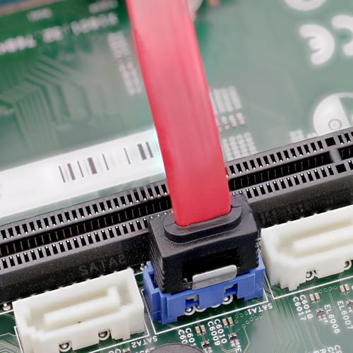 Cable SATA Inline modelo 27705A color rojo miniatura 2