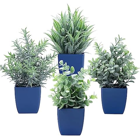Summer Flower Set of 4 Artificial Plants Cover