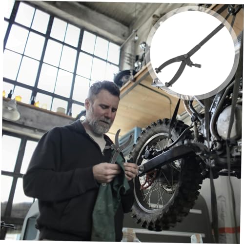 BRIGHTFUFU Flywheel Wrench Tool for Motorcycle Durable Y Shaped Spanner for Pedal Scooters Belt Discs and Magnetic Motors Essential Mechanic Repair Tool