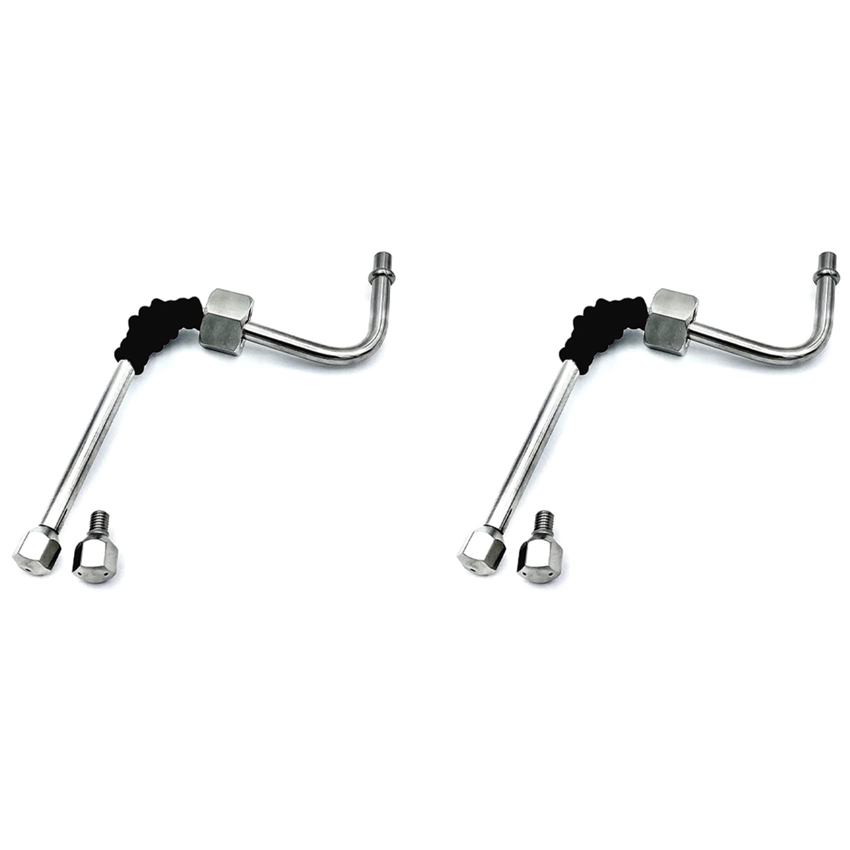 Hndhbfgrt 2X Steam Wand for EC680/EC685, Coffee Machine, Upgrade with Additional 3 Hole Tip Steam Nozzle