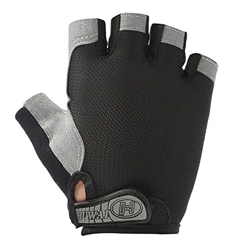 YHT Workout Gloves, Full Palm Protection & Extra Grip, Gym Gloves for Weight Lifting, Training, Fitness, Exercise (Men & Women) …